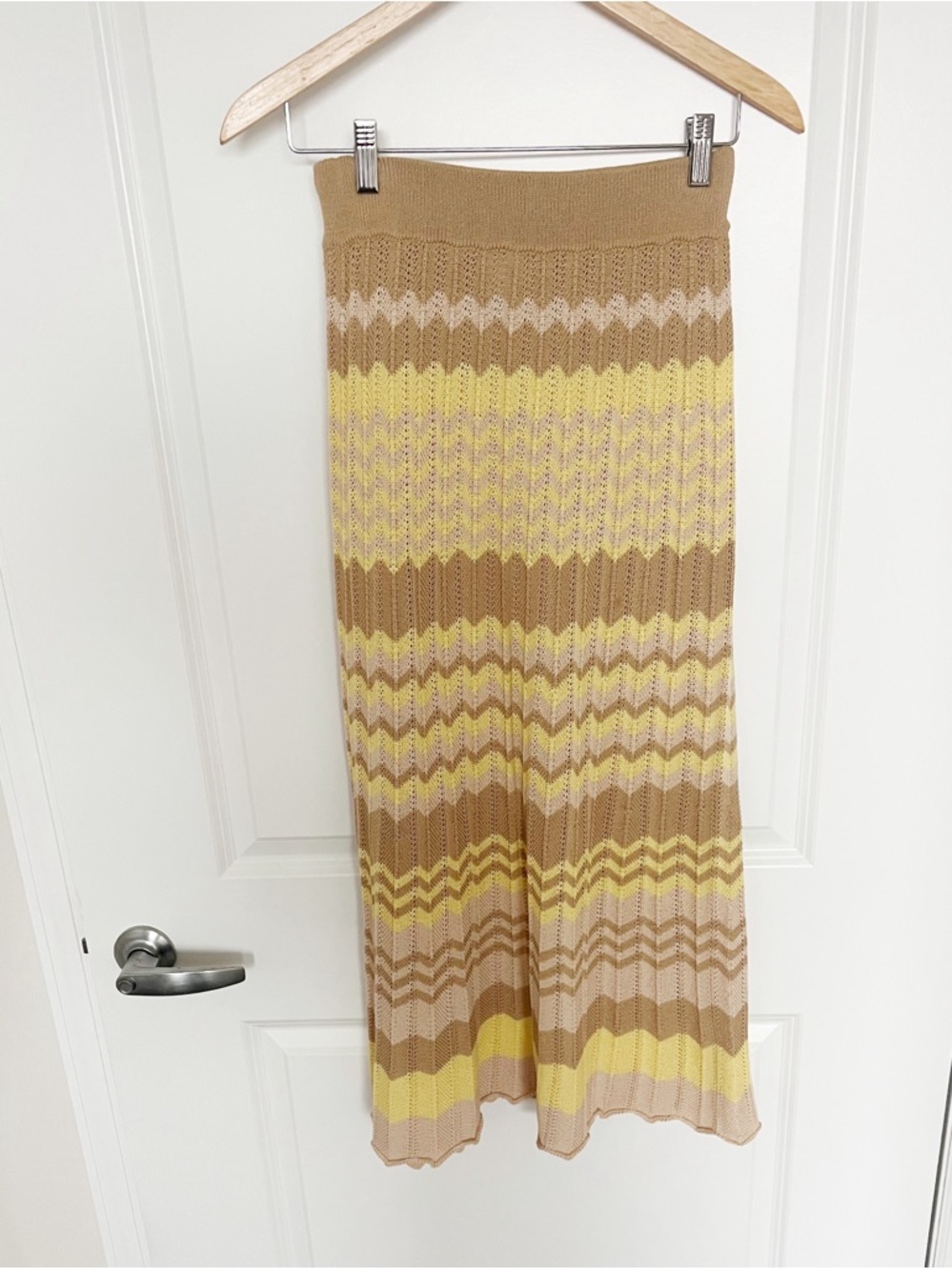 Tuckernuck Chevron Sweater Skirt